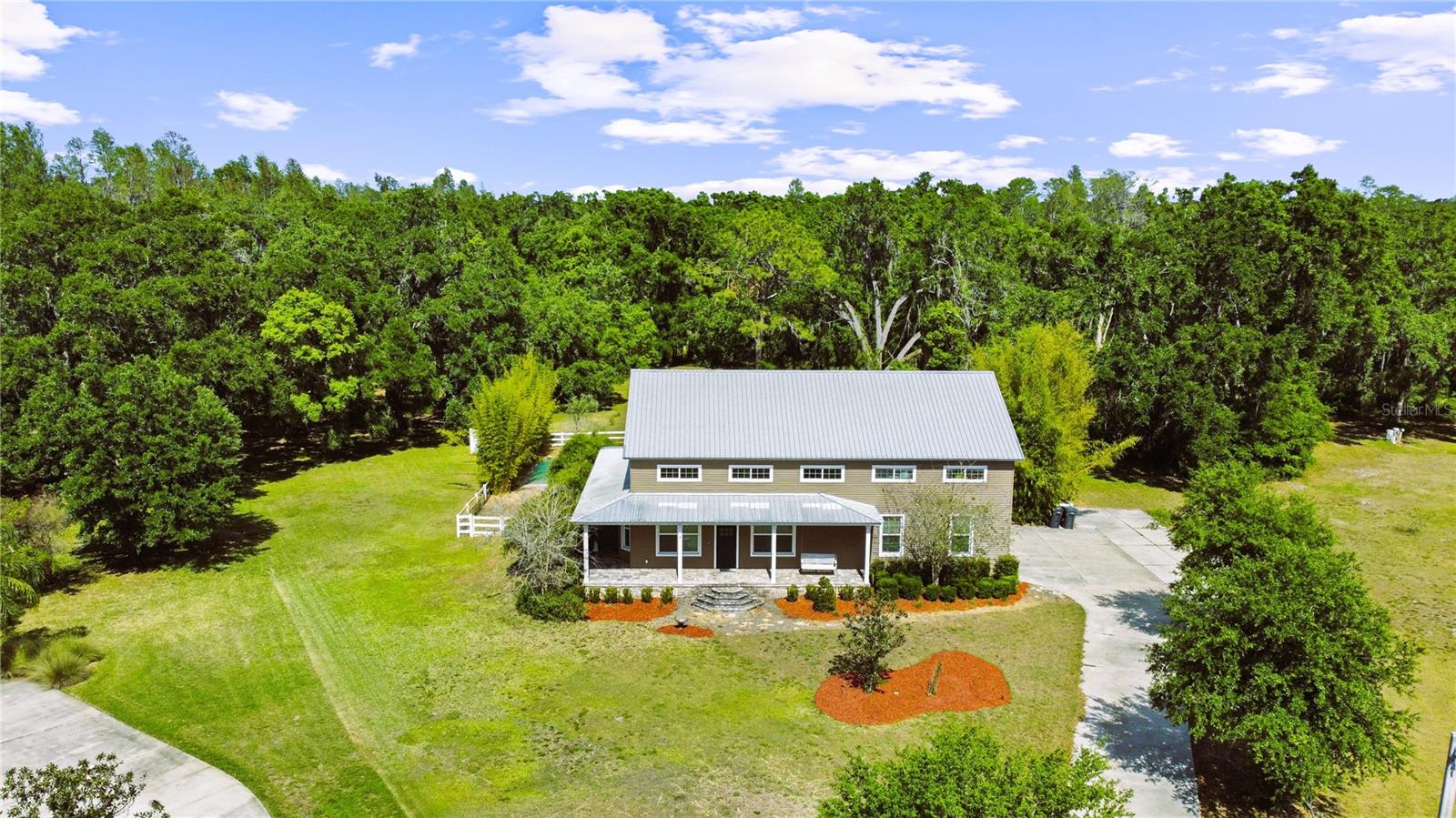 Aerial Front view