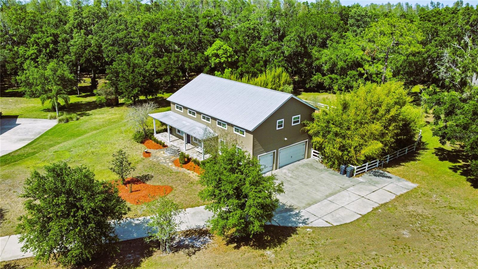 Aerial Side view