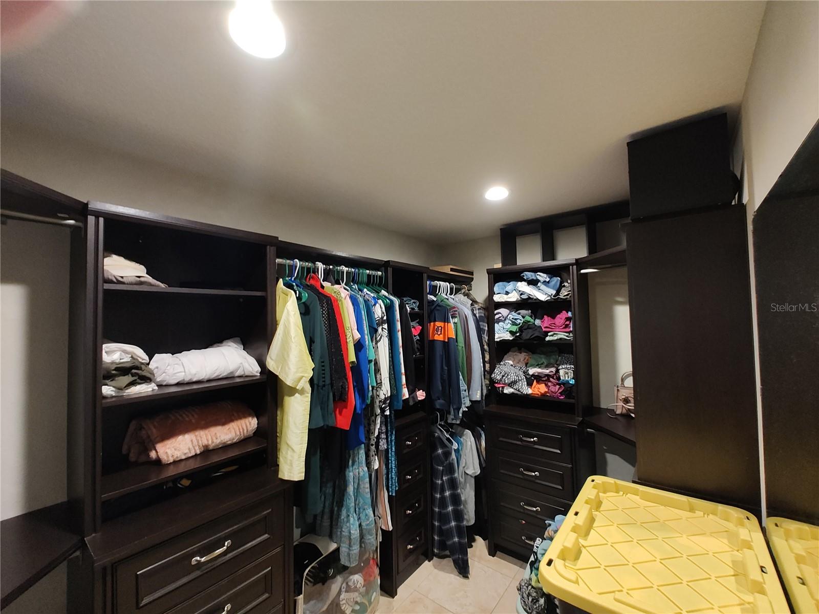 Primary bedroom closet