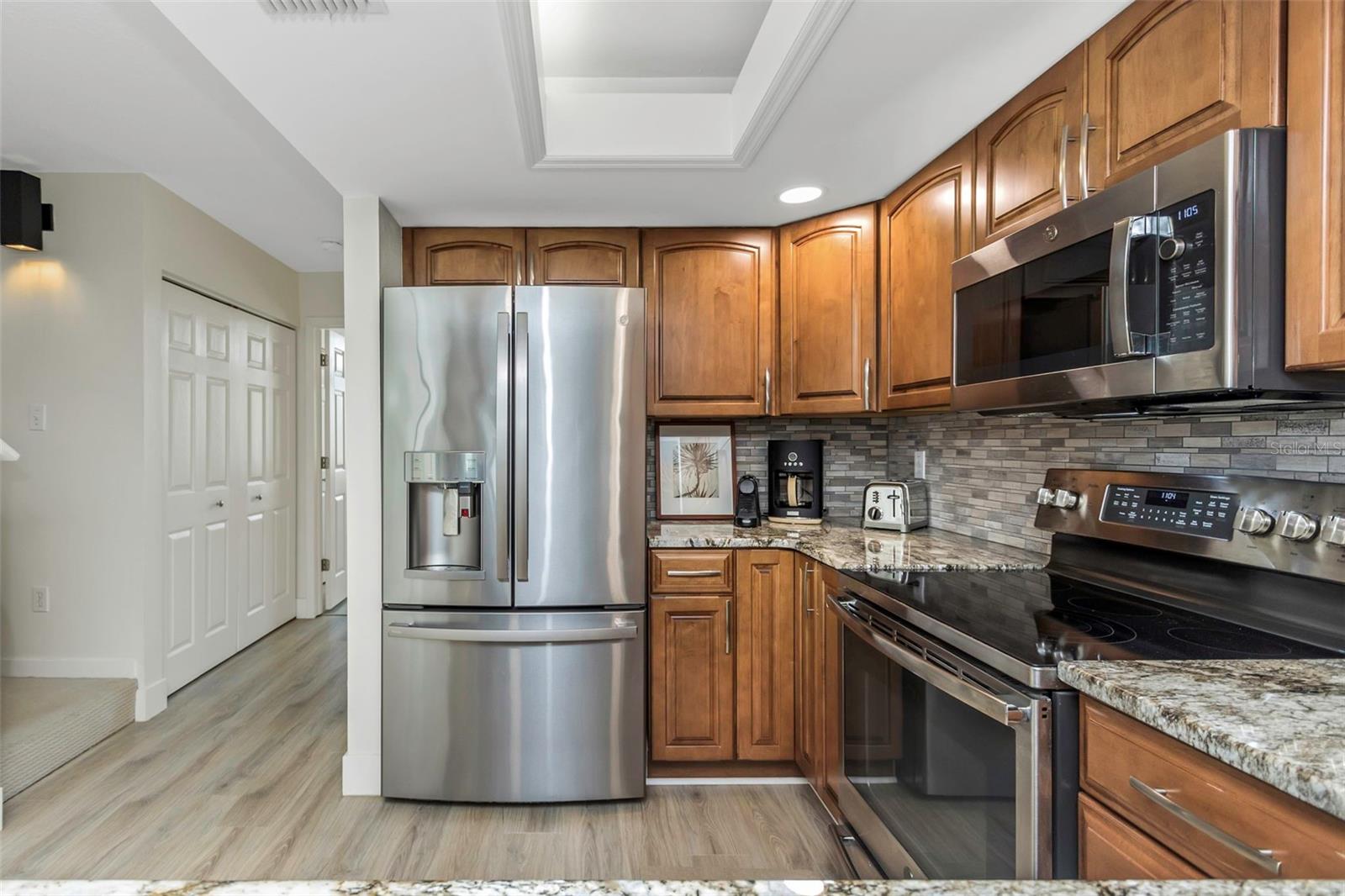 Stainless appliances