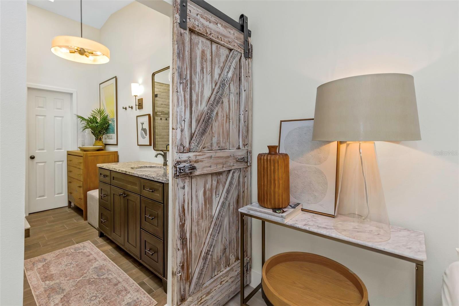 Updated ensuite bathroom