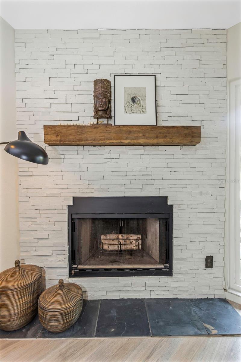 Updated Fireplace