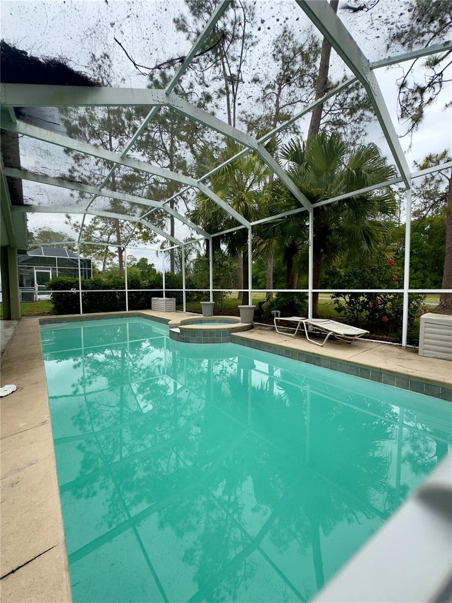 Pool and Spa on Golf Course