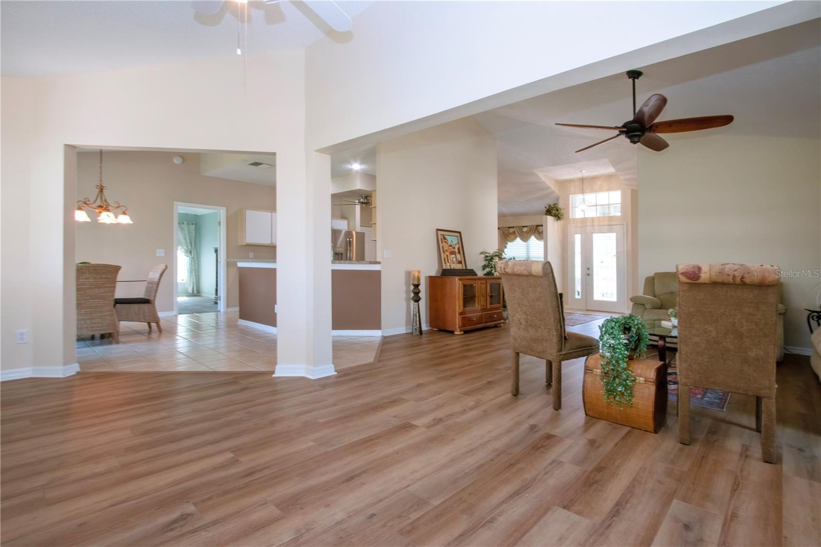 Living Room to Kitchen