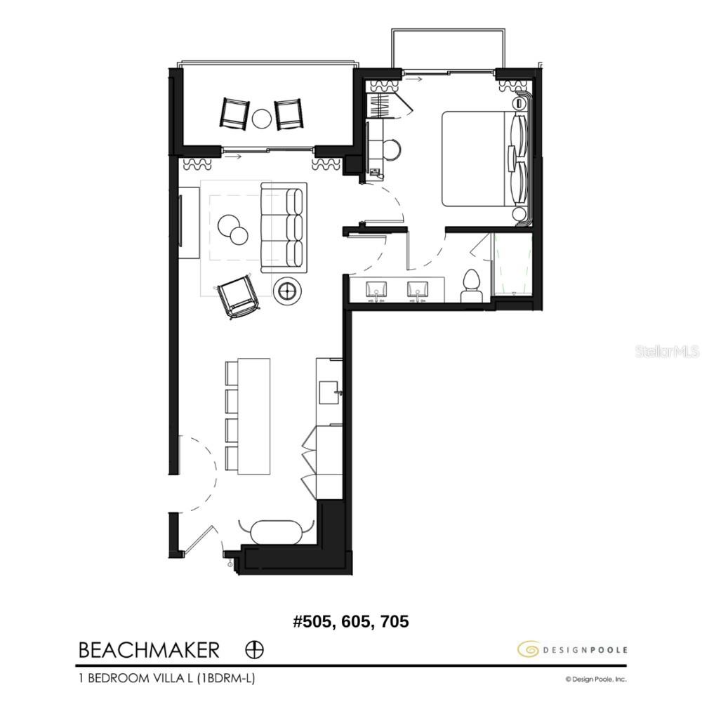 #28 Villa Suite L 1 Bedroom - exact floor plans and pricing may vary