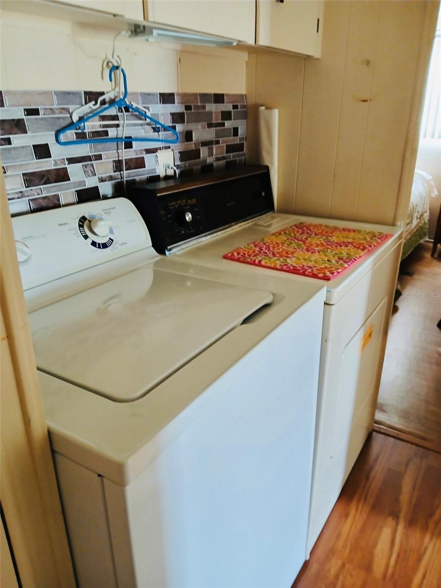 Inside Laundry area