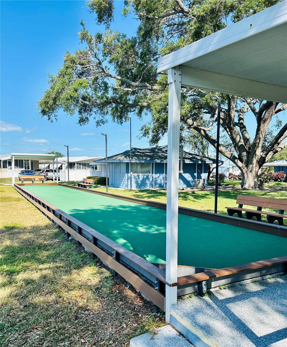 Bocce Ball area