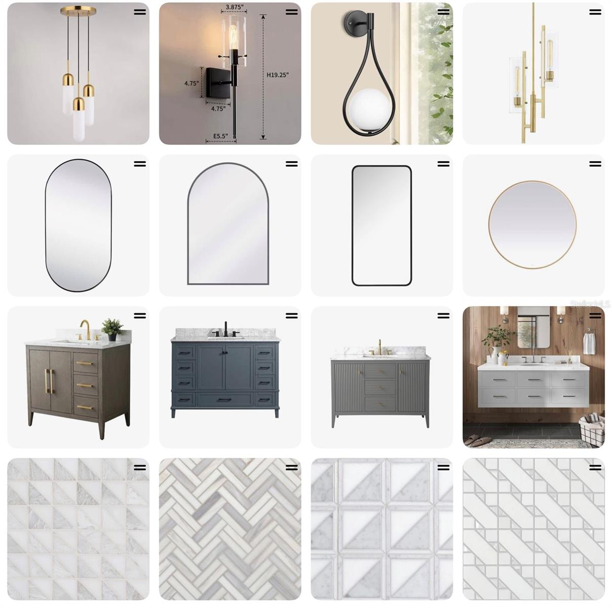 Primary Bath 84” Vanities