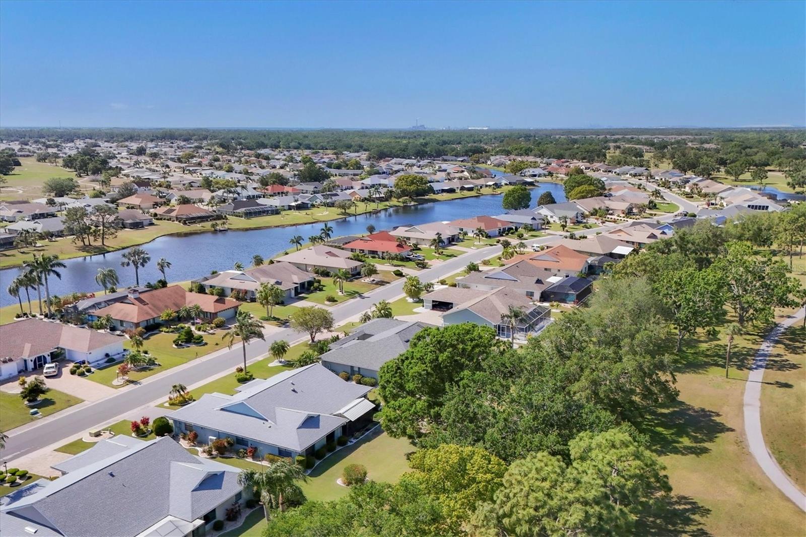 Looking north west from rear aerial