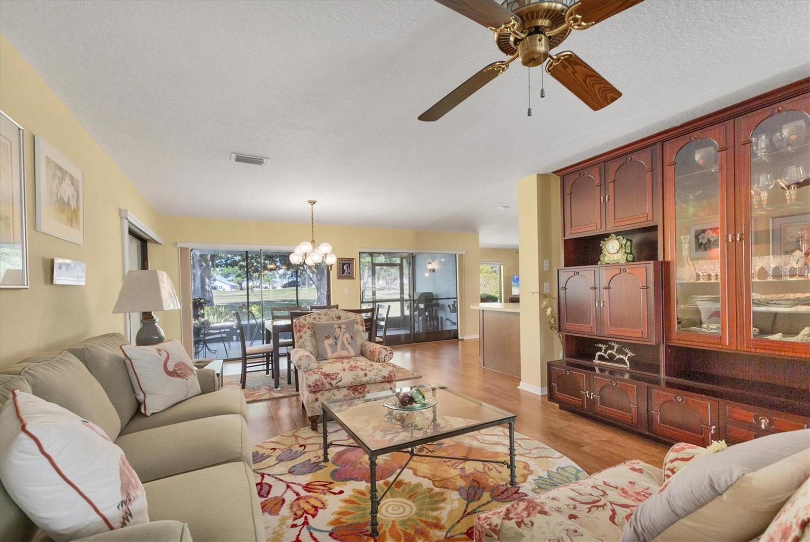 From foyer to living room