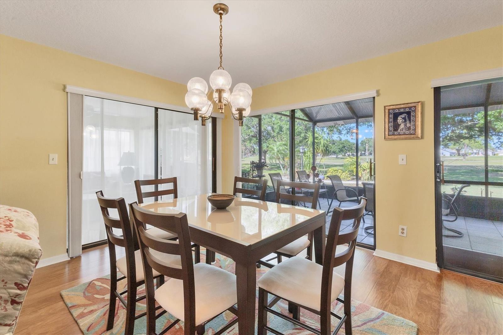 another eating space in rear living room area