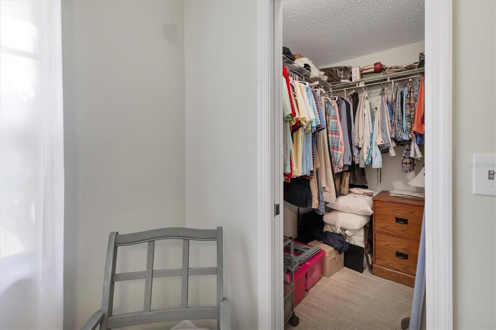 Bedroom 3 walk in closet