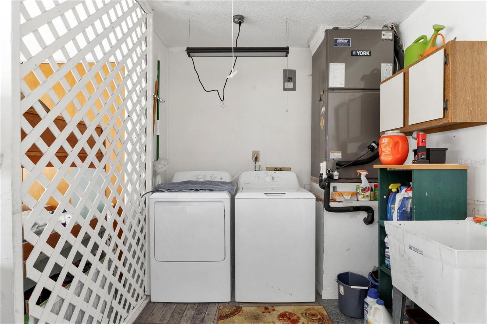 Laundry area