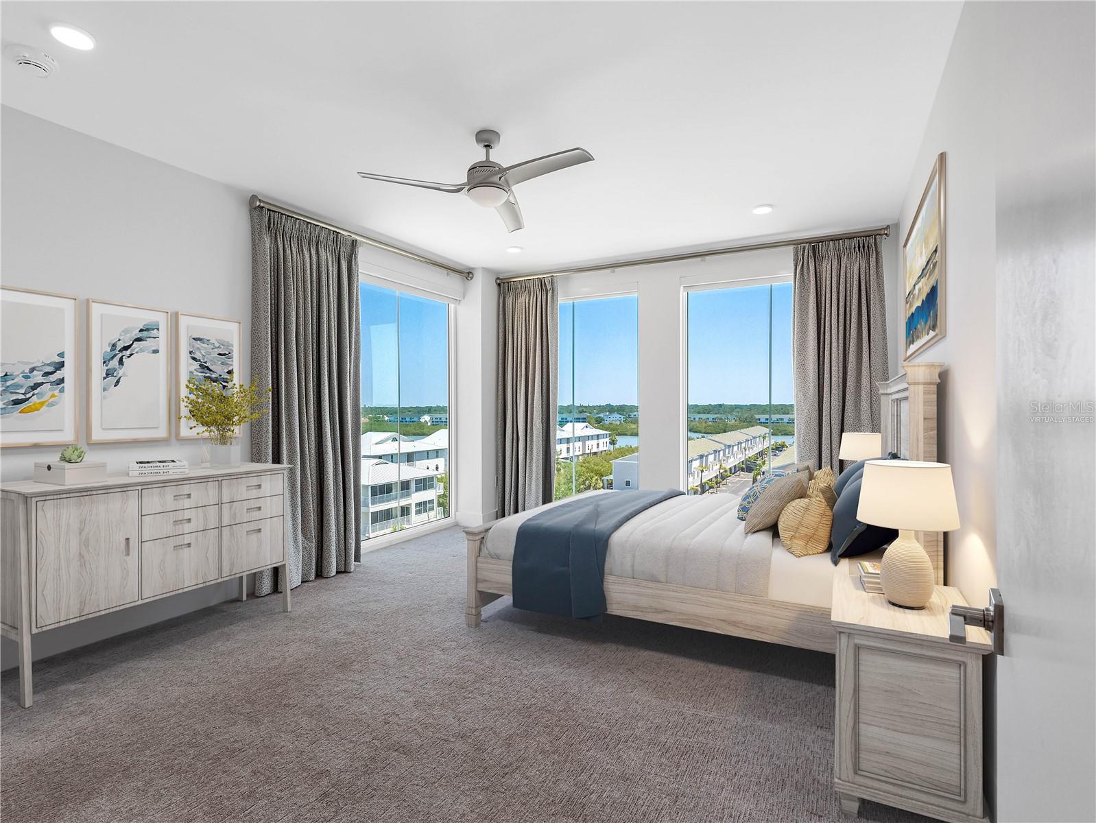 Bedroom #2 - Virtually Staged
