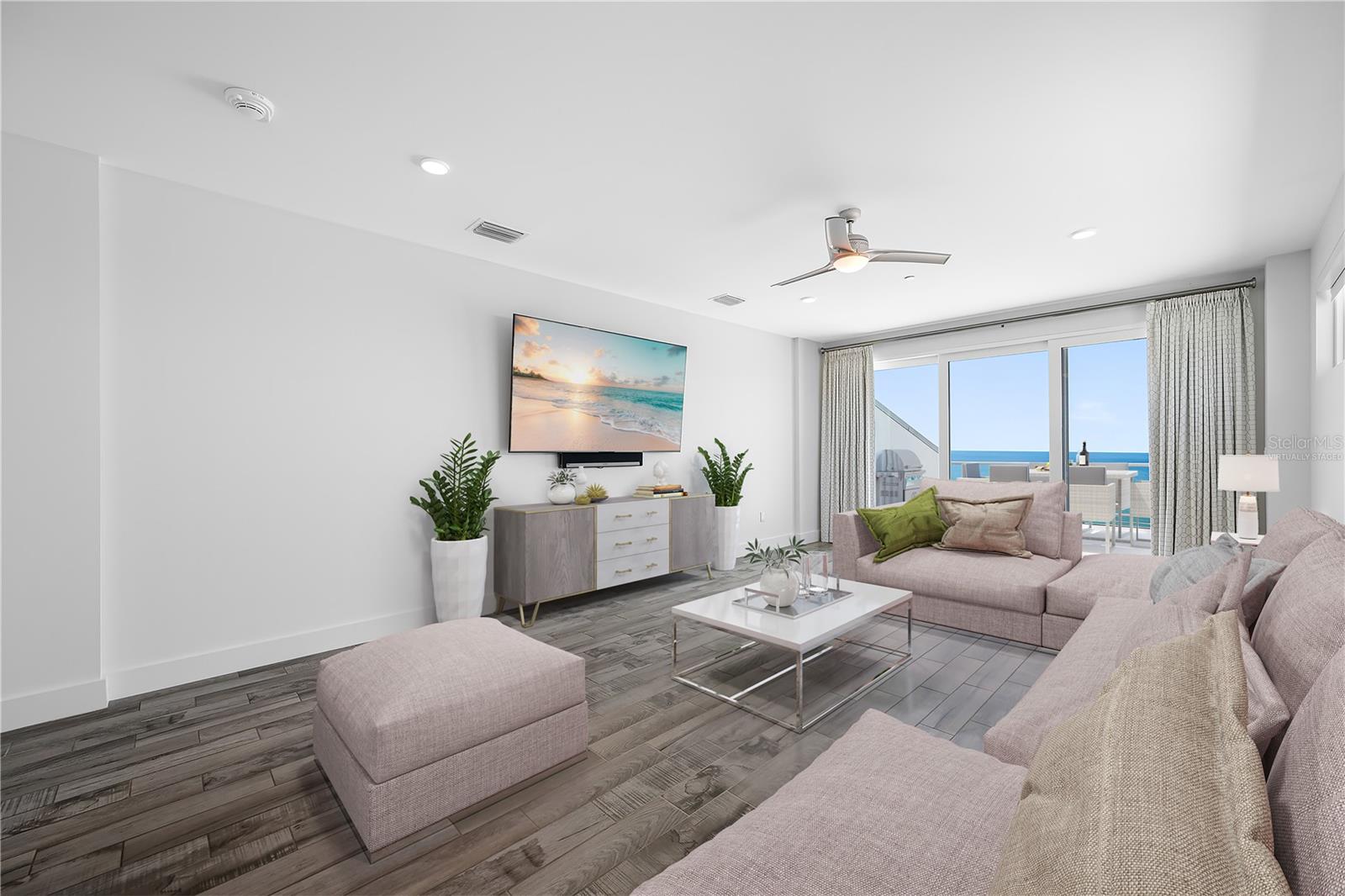 Guest Suite/Family Room - Virtually Staged