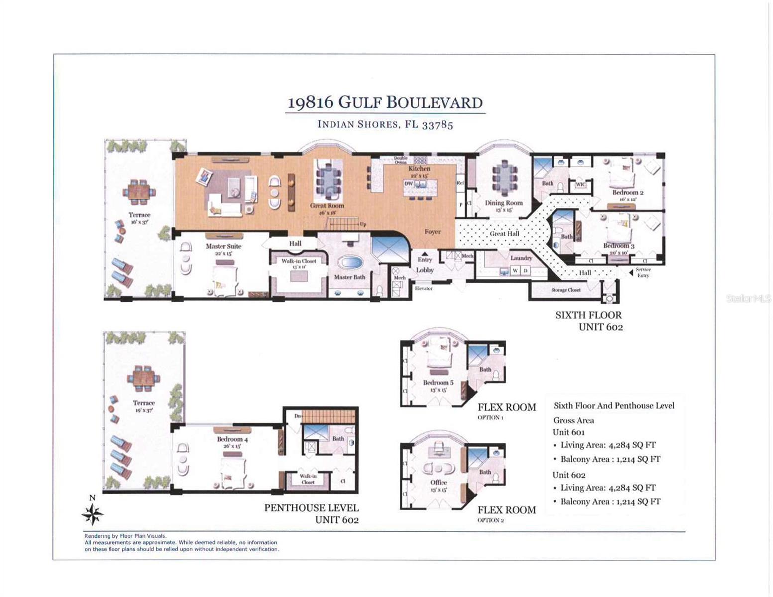 Penthouse Floor Plan