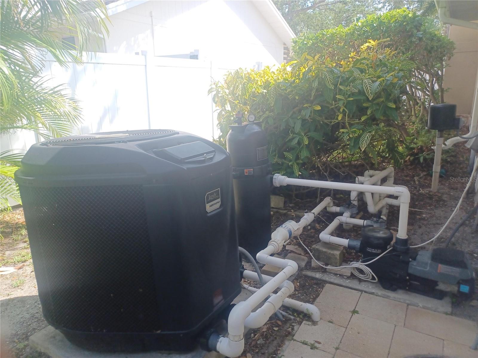 Pool Pump and Heater