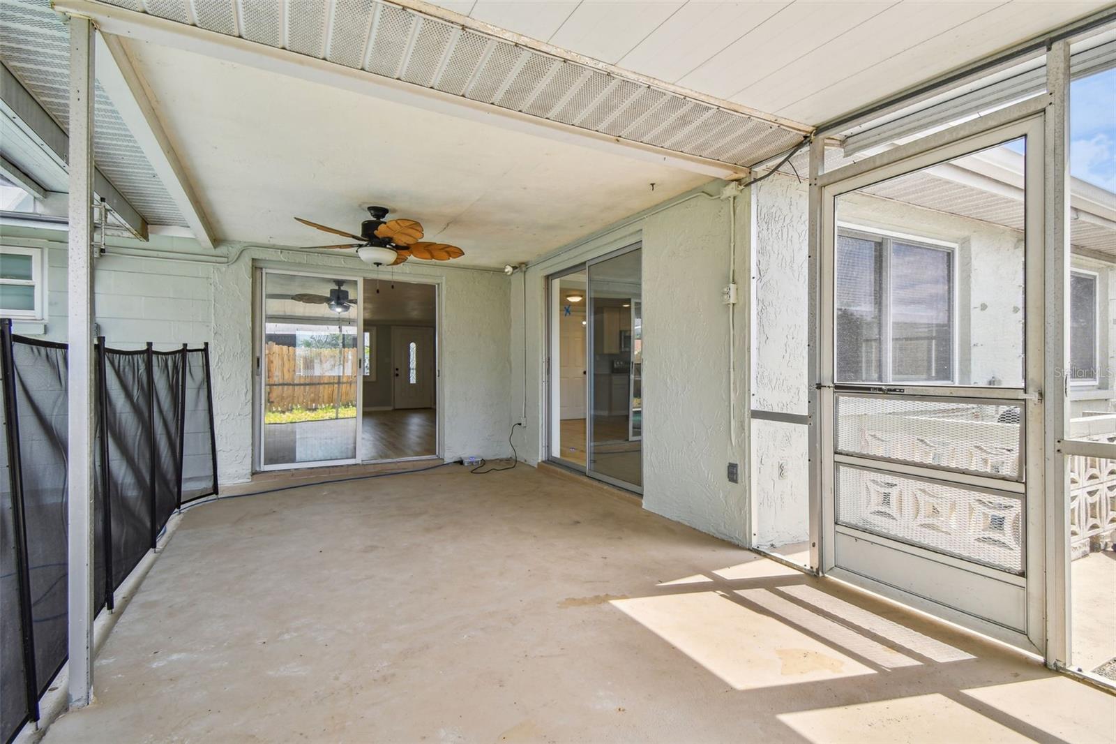 Virtually Staged Patio
