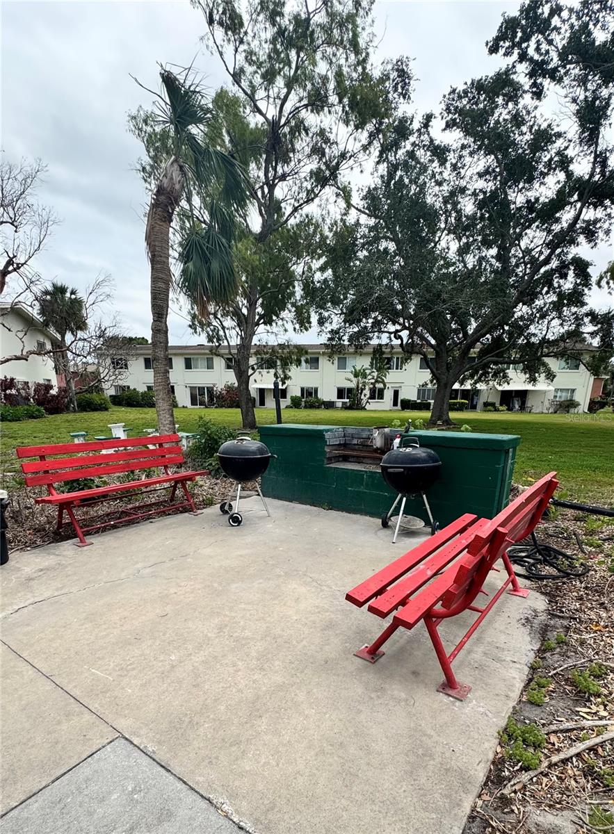 Grilling area