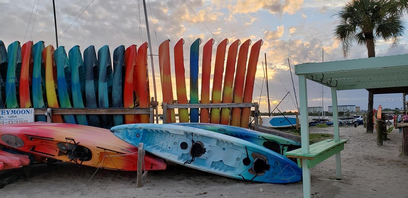 Kayak/Canoe rentals on Dunedin Causeway