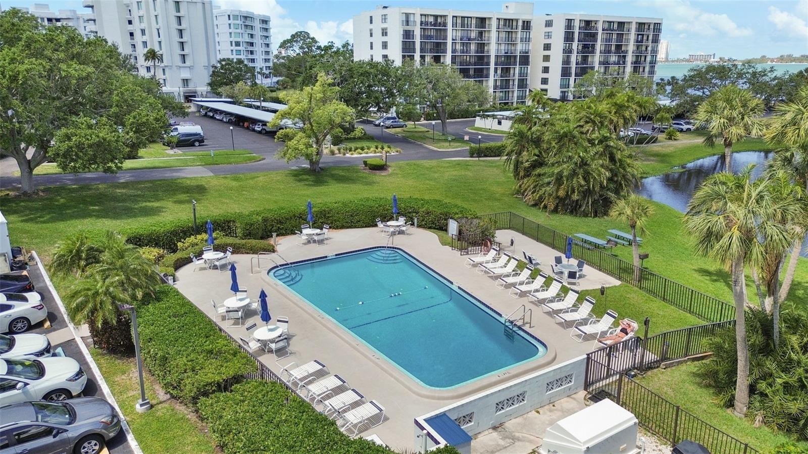 Heated and Cooled Pool for 220 residents only
