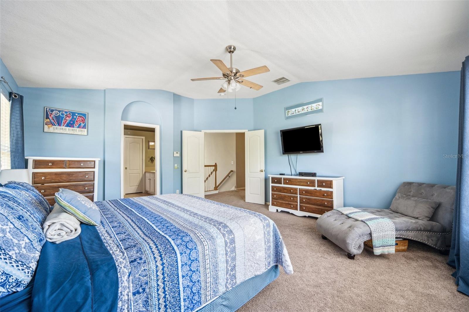 Master bedroom w/entry to Master bath
