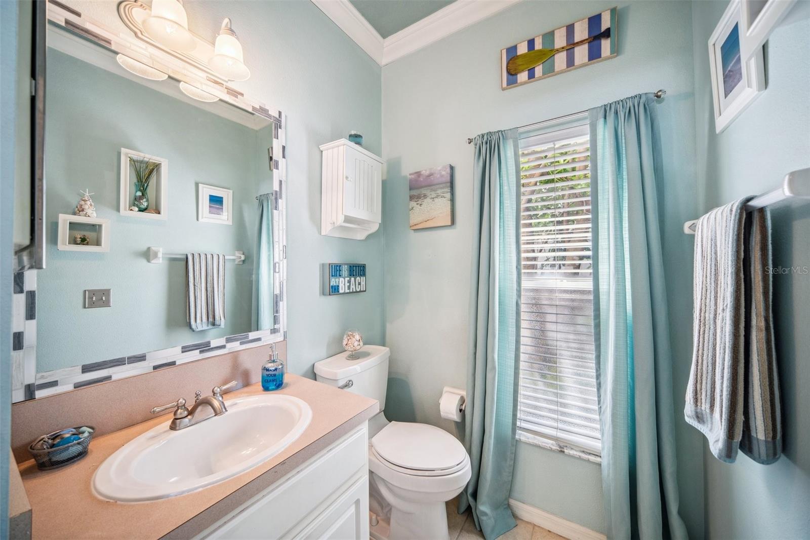 Ground Floor 1/2 Bath - Adjacent Pool