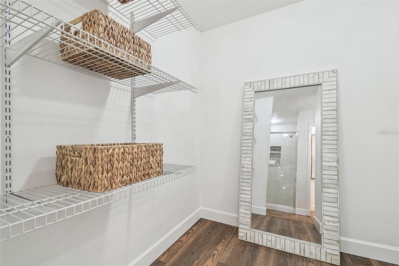 Master Walk-in Closet