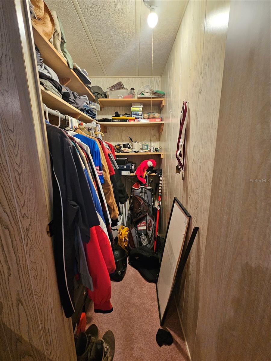 Second Bedroom Walk in closet