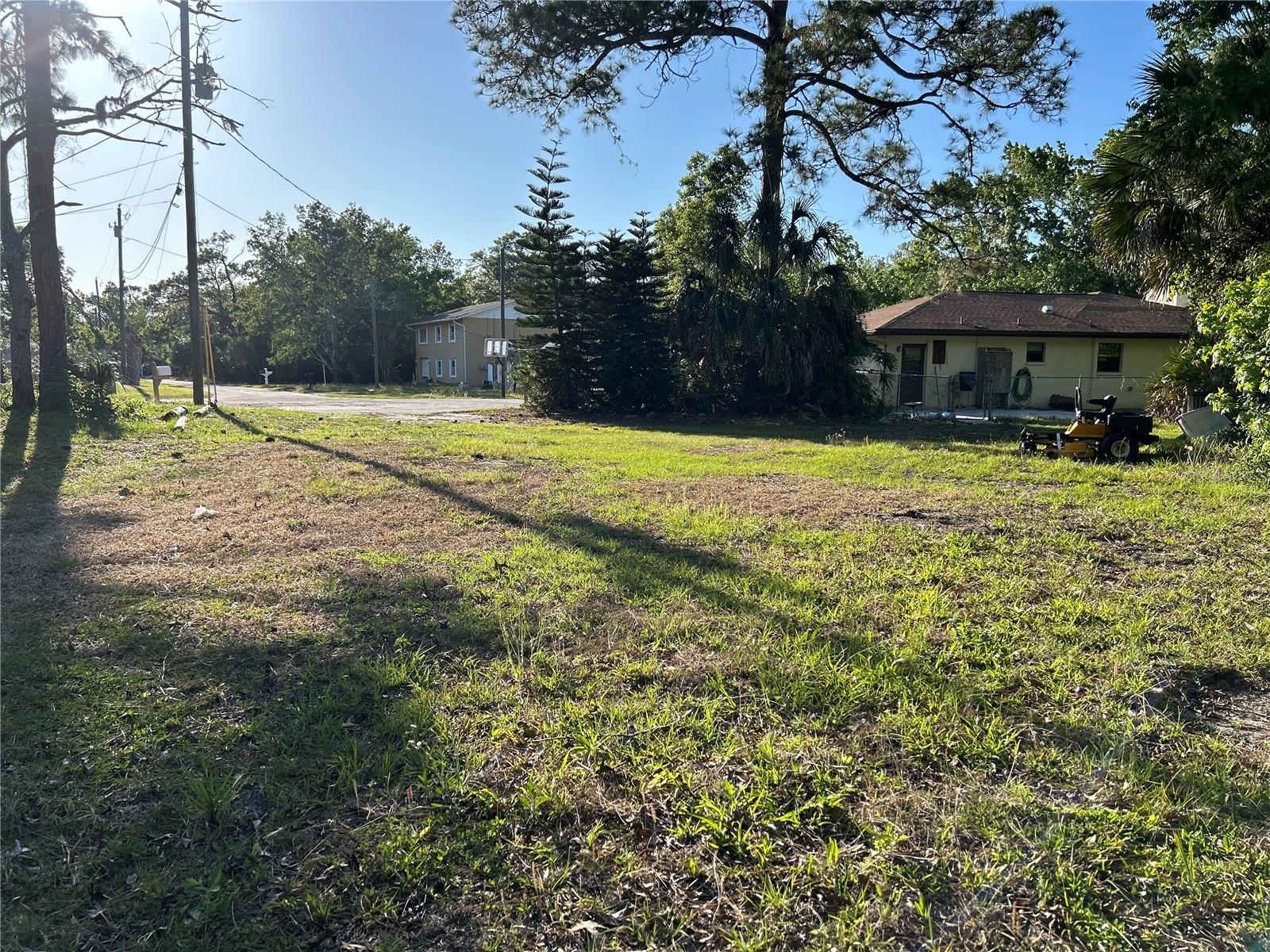 Additional vacant lot with house