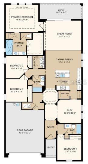 Structural options added include: Gourmet kitchen, pocket sliding glass doors at gathering room, shower at secondary bath, 8' interior doors, and tray ceiling at primary suite.