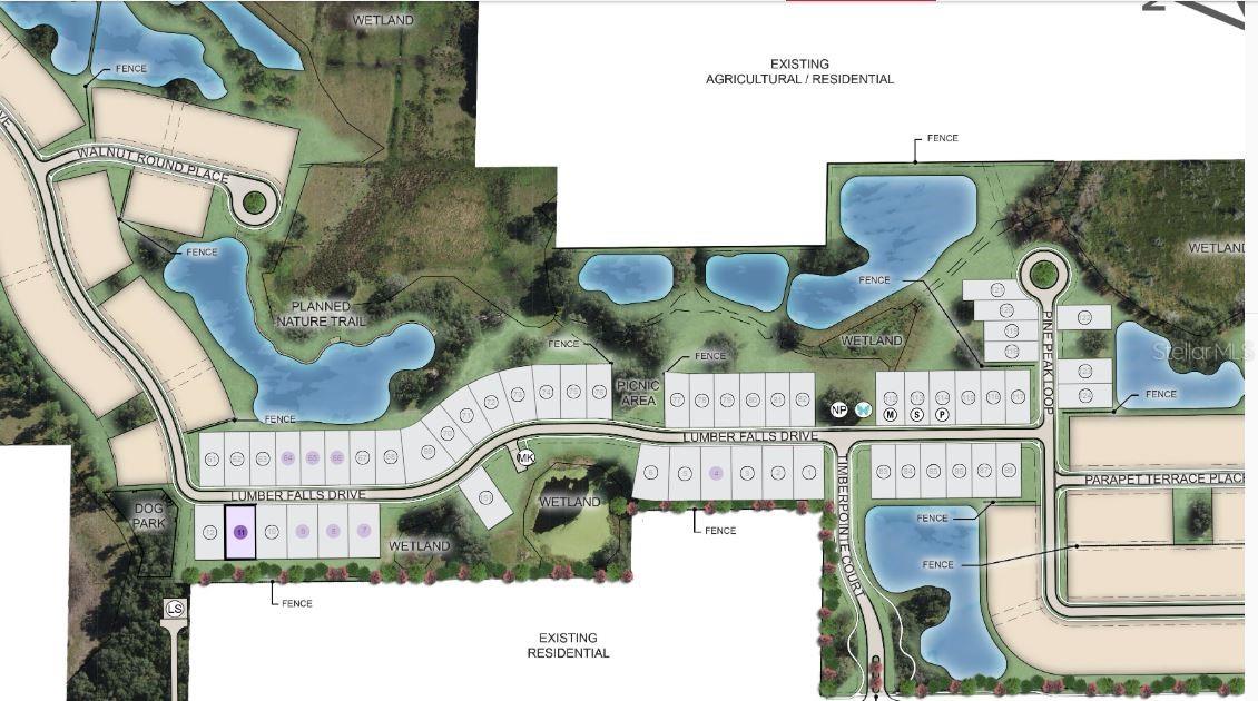 Timber Ridge ~ Site Map