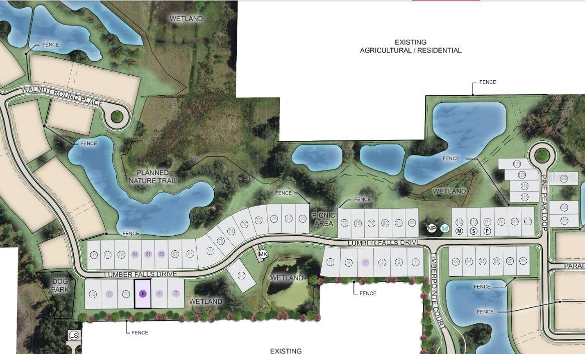 Timber Ridge ~ Site Map