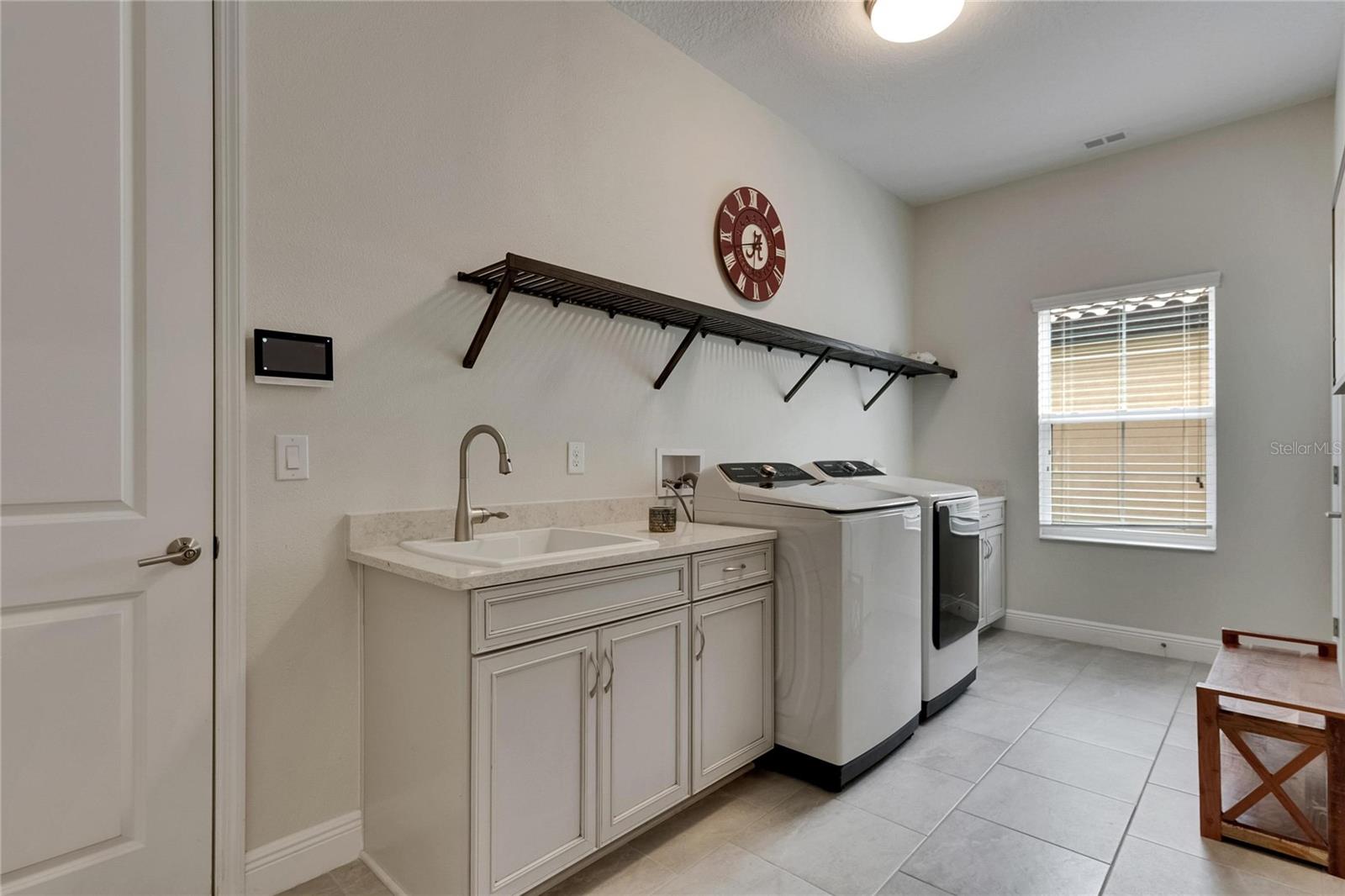 Spacious Laundry Room