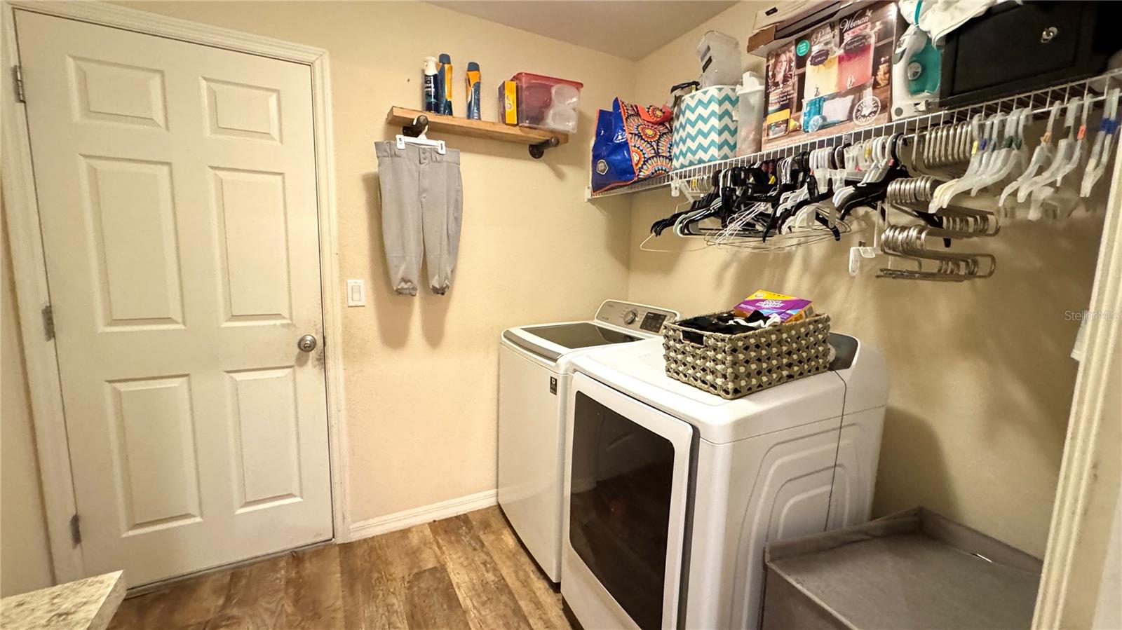 Laundry Room located off of Kitchen/Garage