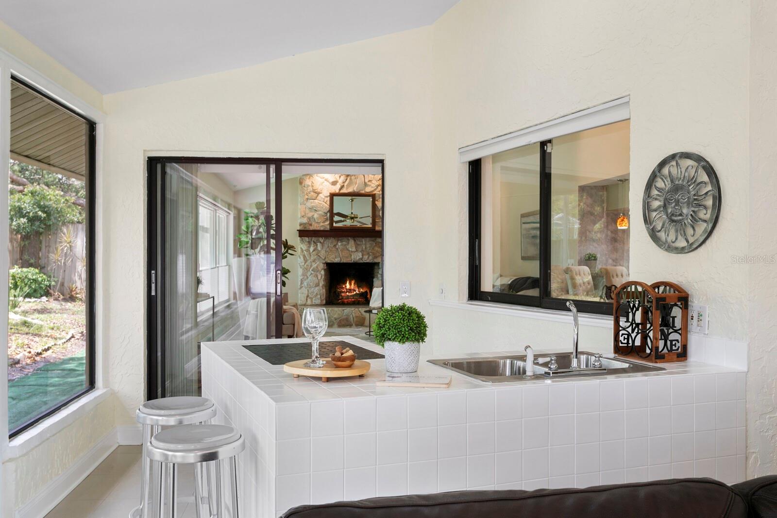 Wet Bar Bonus Room