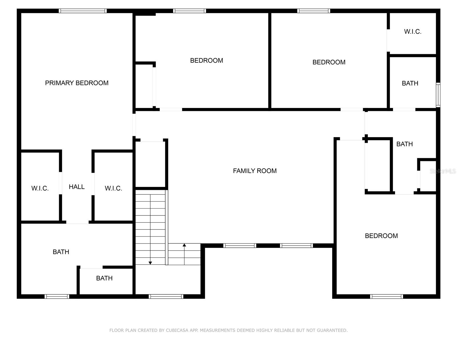 Upstairs Floor Plan