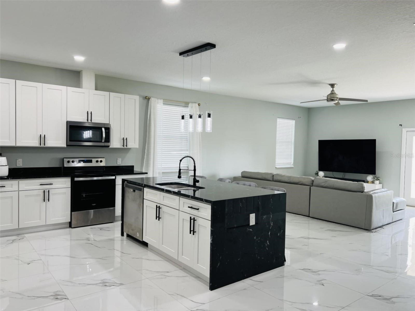 Kitchen + Island