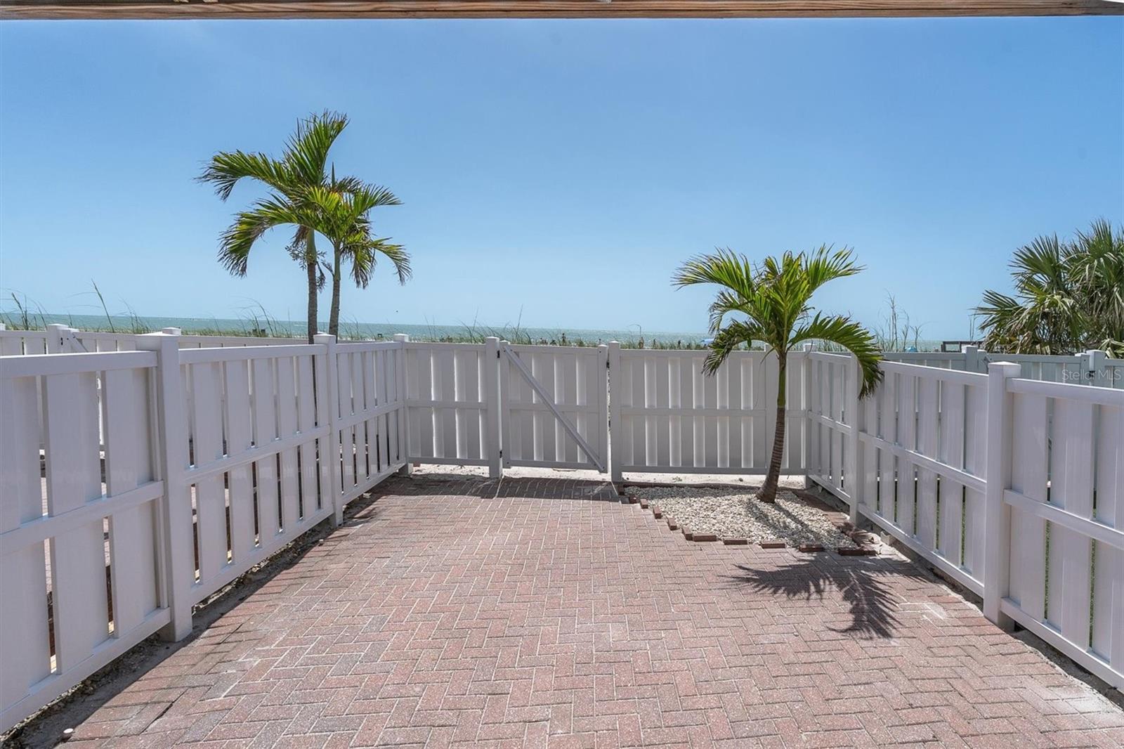 Ground Floor Fenced in Patio