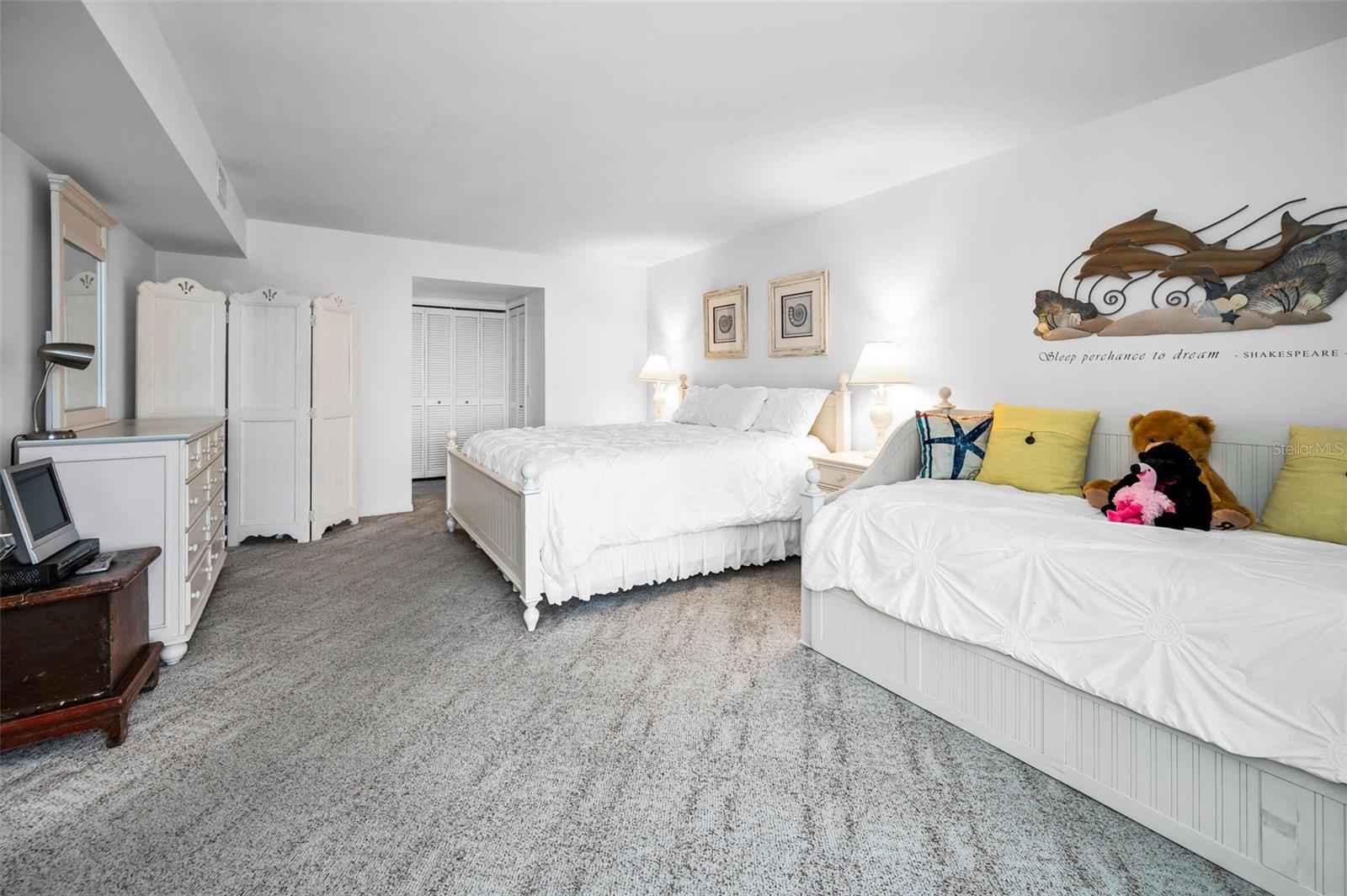 Sprawling 14x24 Master with ensuite.