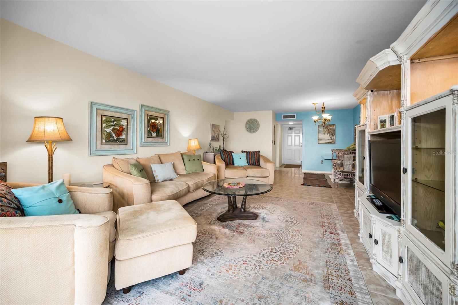 Spacious 14x26 Living/Dining area with beautiful water views!