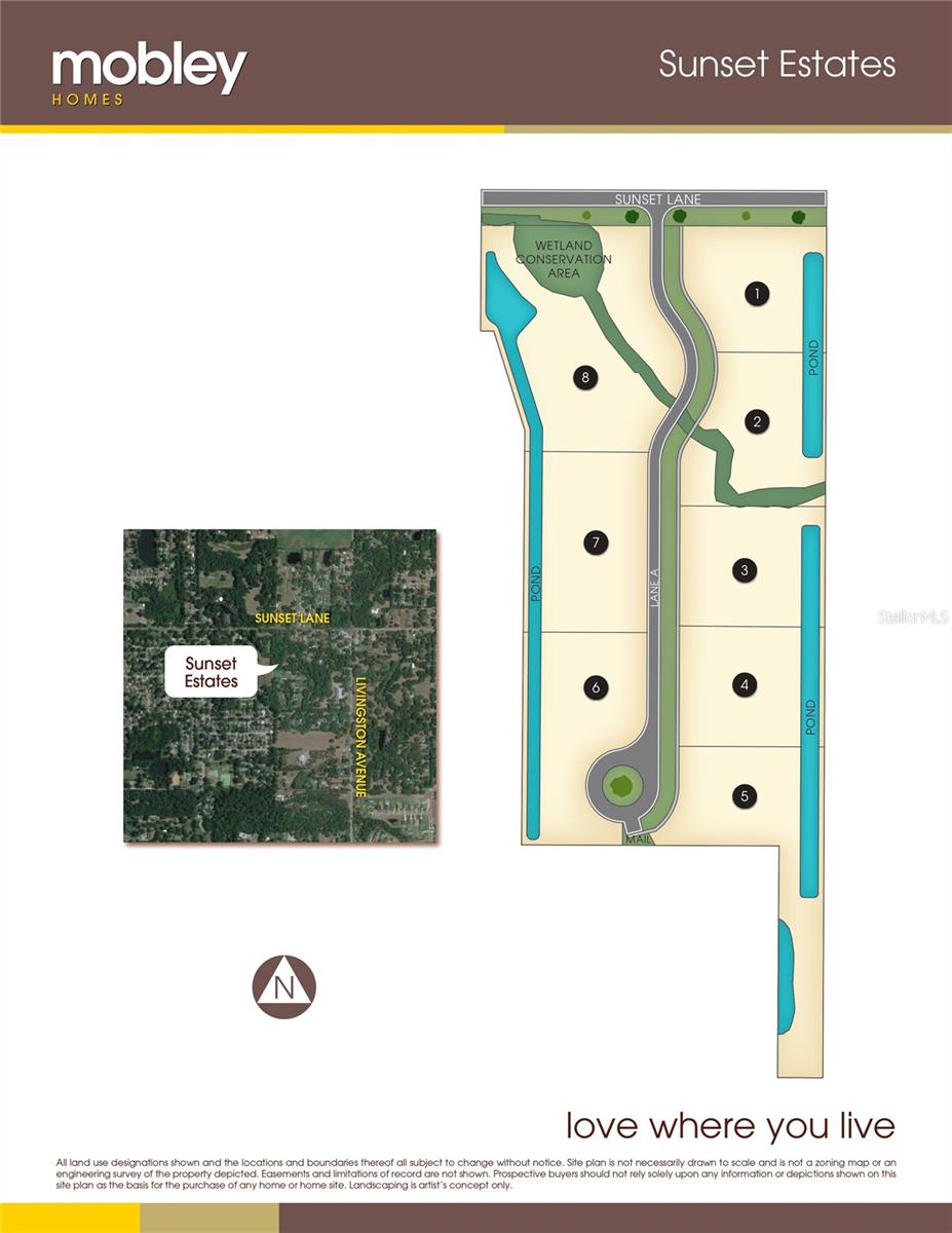 Site plan of community