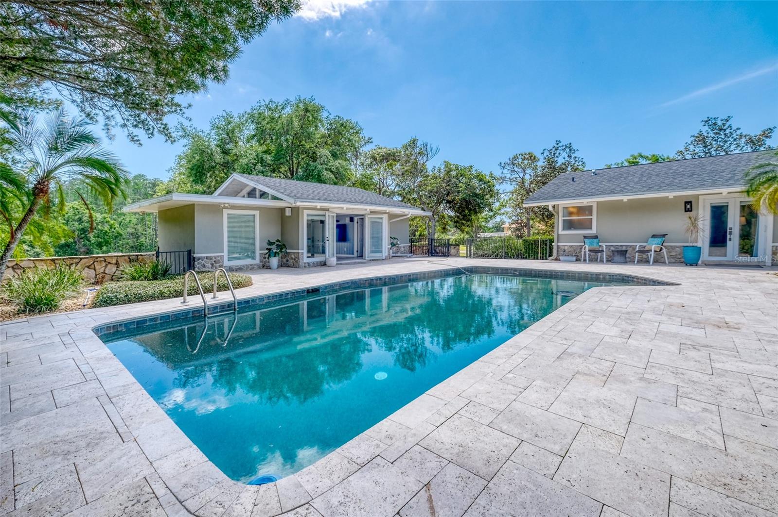 View from the Pool House