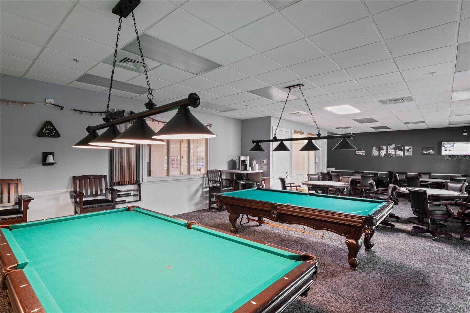 Billiard room