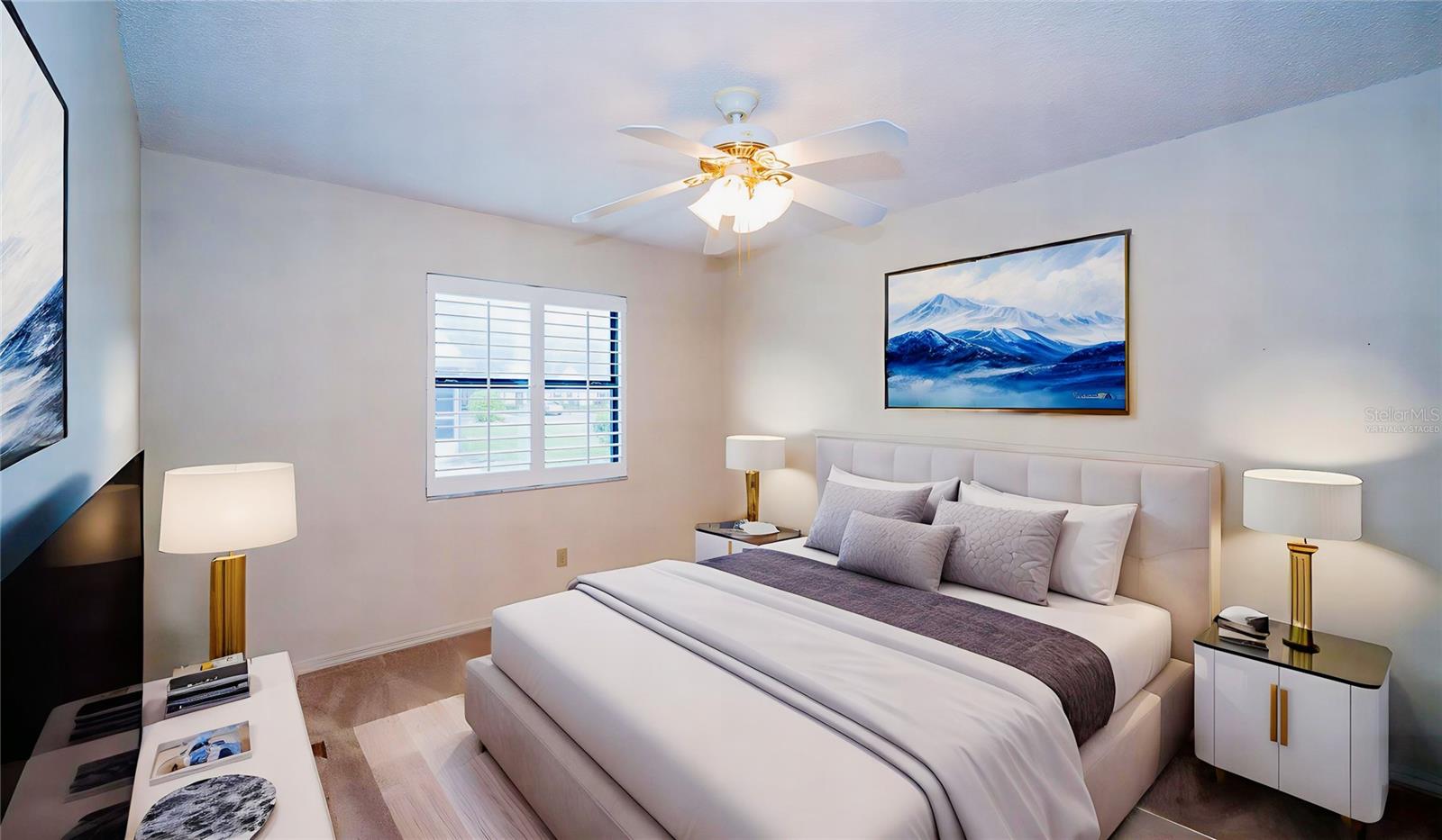 Virtually Staged Bedroom 2