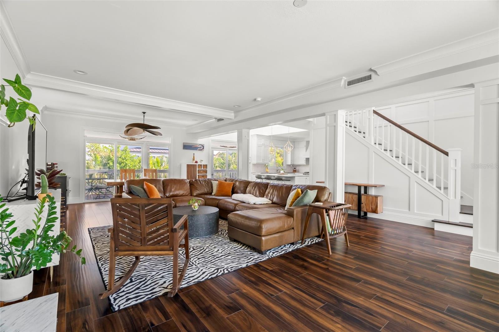 open living room