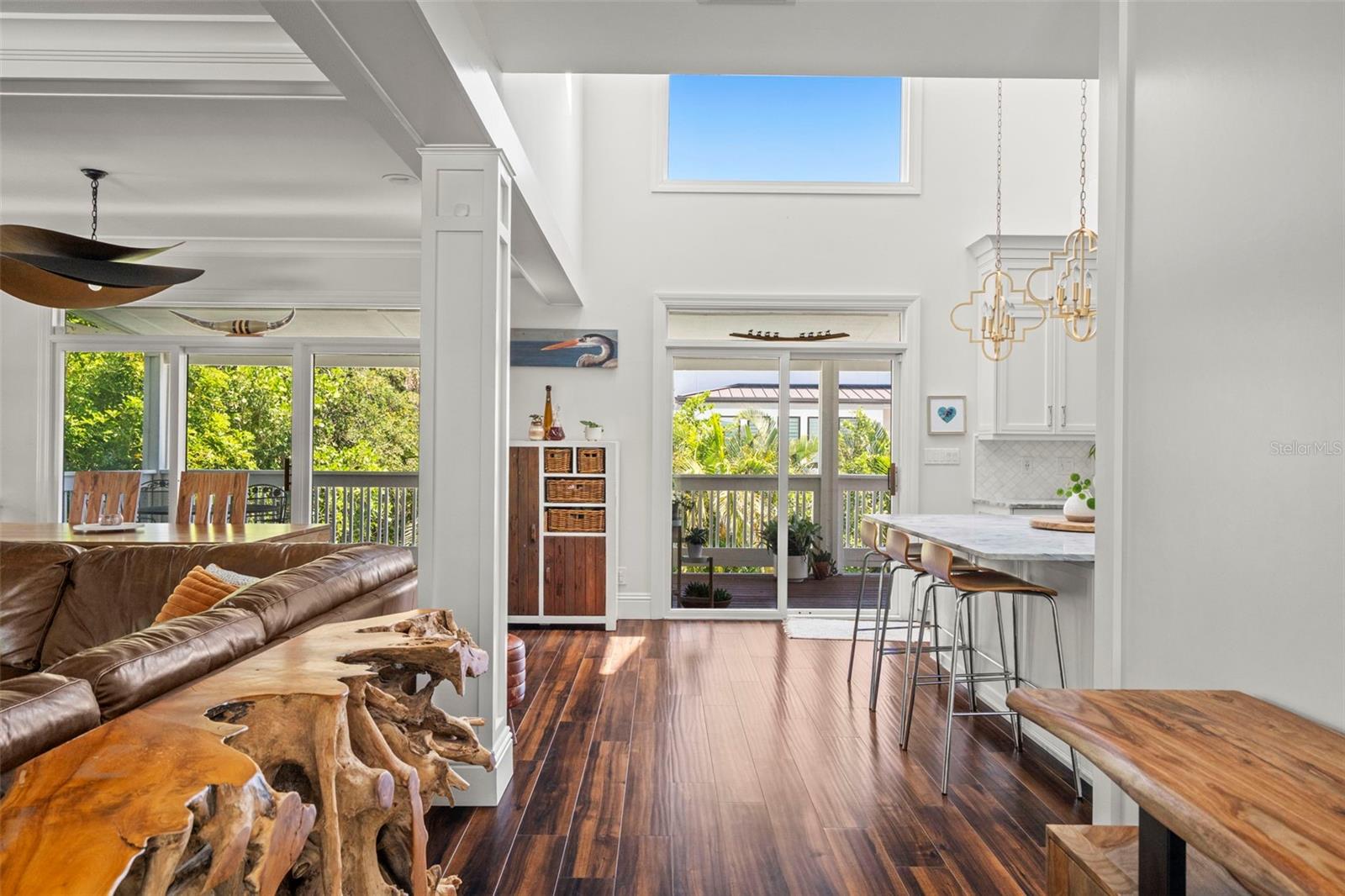 open living room