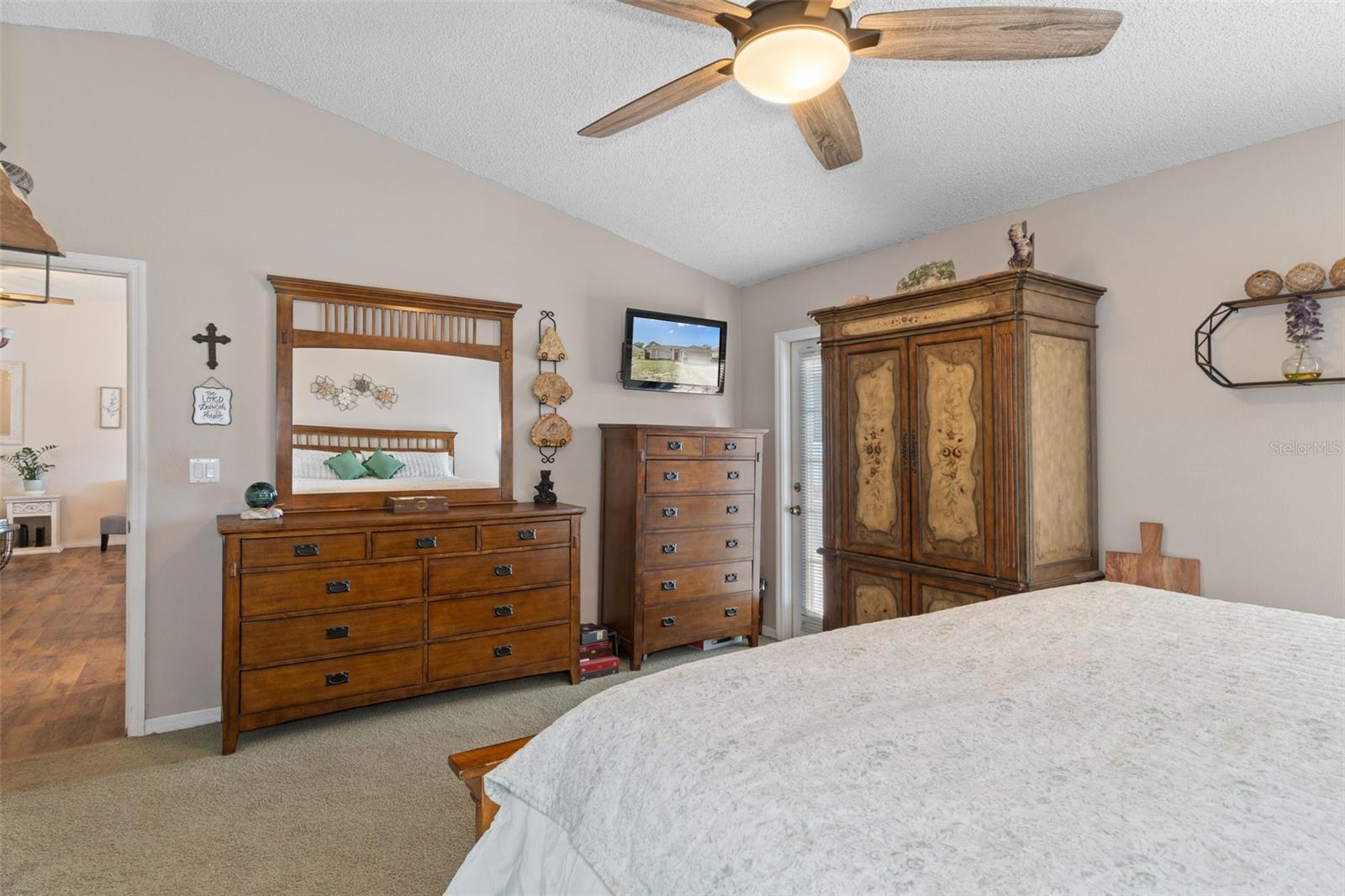 View 2 of the master suite