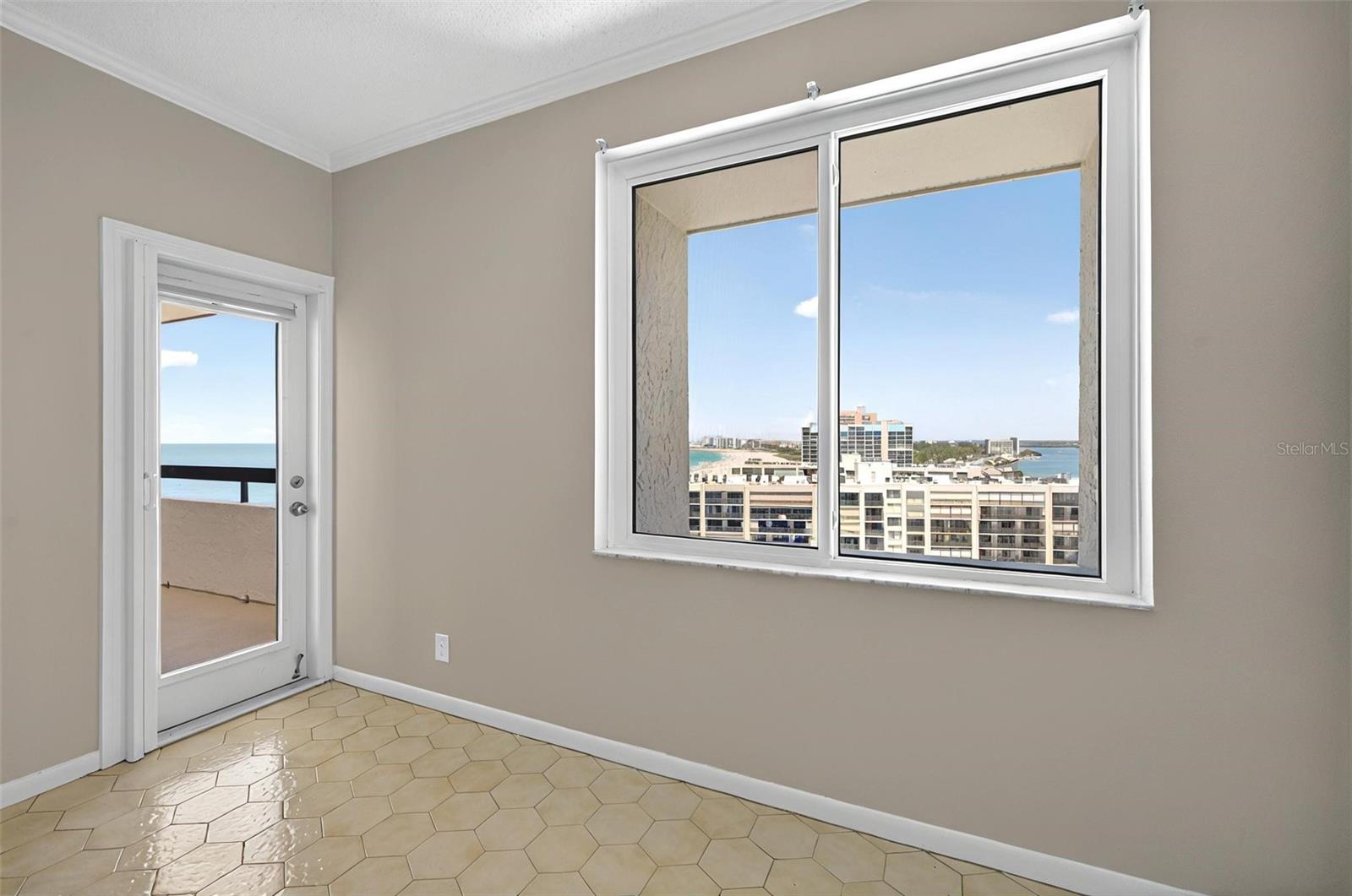 View from living room
