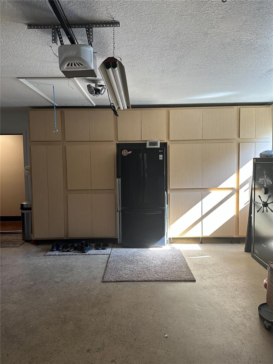 Garage with storage